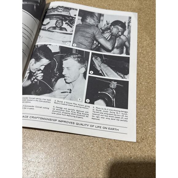 NASA Skylab 4 Mission Poster Ephemera Third Manned Mission 1973 - Picture 3 of 5